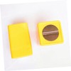 Gatuida 4pcs Safety Razor Blade Disposal Box Metal Container for