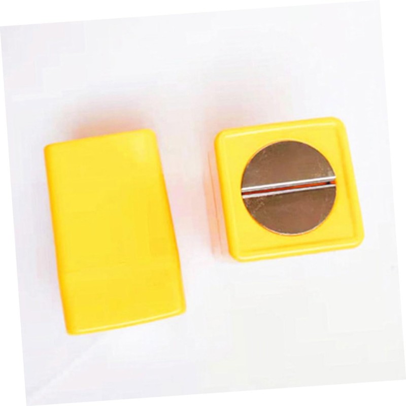 Gatuida 4pcs Safety Razor Blade Disposal Box Metal Container for