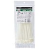 Ohm Electric Locking Cable Ties, 7.9 inches (200 mm), White,