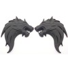 3D 3D Sticker Wolf Wolf Emblem Metal Left Right Easy