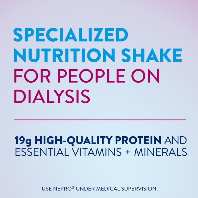 Nepro Nutrition Shake for People on Dialysis, 19g Protein, 420