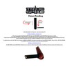 TRUE SPIKE 9 inch RED White TIP PENETRATOR Fat Bullet