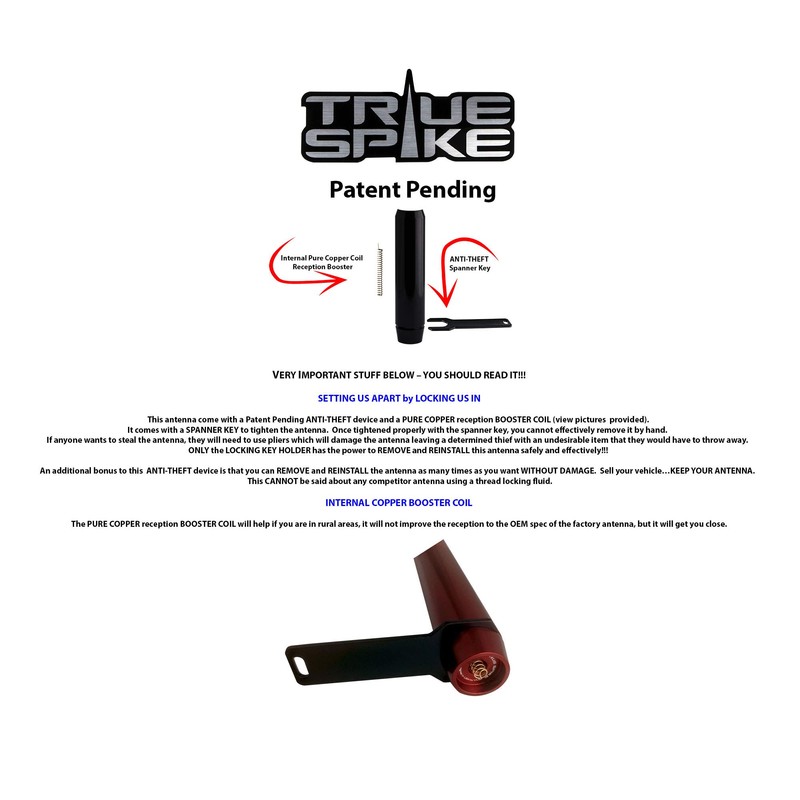 TRUE SPIKE 9 inch RED White TIP PENETRATOR Fat Bullet
