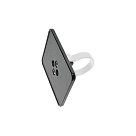 Axia Alloys MODREGPLT-BK 4" X 2.55" Registration Sticker Mount-Black