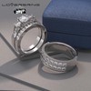 TWO RINGS Wedding Ring Sets His And Hers Promise Ring