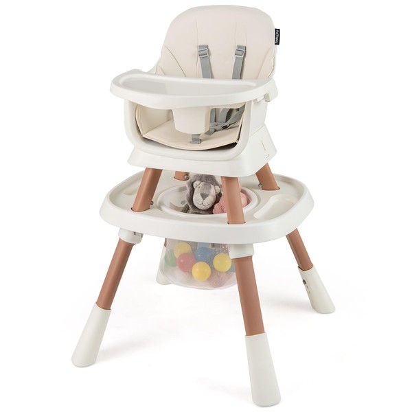 KOTEK 16 in 1 Convertible High Chair, Baby Highchair &