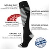 Hi Clasmix 6 Pairs Copper Compression Socks for Men &