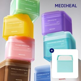Mediheal Derma Toner Pad Full Size + Choose 1 of 8 Refills (Mix and Match) - Madecassoside Blemish Pad 100 Sheets / 메디힐 더마 토너패드 본품+리필 8종 택 1 (교차선택) - 마데카소사이드 흔적 패드 100매
