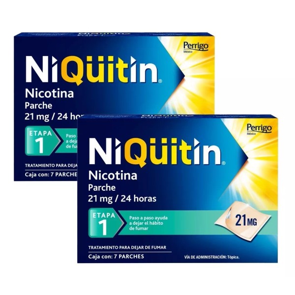 Niquitin Etapa 1 - 2 Pack Tratamiento Para Dejar De Fumar