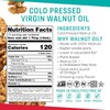 Octonuts Cold Pressed Walnut Oil, 8 ounce, Made with California