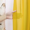 FANPROMS Wedding Arch Draping Fabric Gold 1 Panel 20FT Chiffon