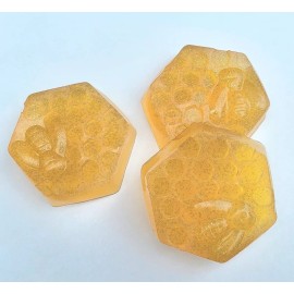 FRAUEN DETALLES Set De Jabones Artesanales De Miel