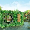 Vevor Muro Verde Follaje Artificial Sintético 4pzs 61x40,6cm