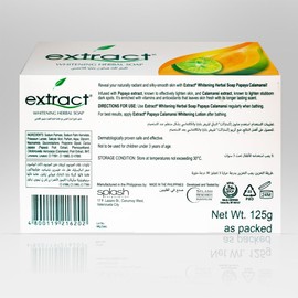 extract extract Original Herbal Whitening Soap With Papaya And Calamansi (Pack of 2)