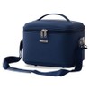 Entre Cosmetic Bag SH-505, Navy (Navy Blue), 1 Piece / 앙뜨레 화장품 가방 SH-505, 네이비(남색), 1개