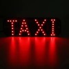 Taxi Light,Taxi LED, Hook on Car Window with USB (Red and White, USB) (REd)