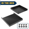 Pearwow Rectangle Fireplace Tray,Expandable Ash Pan for Collecting Ash,Galvanized Steel