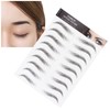 6D Eyebrow Tattoo Stickers, Eyebrow Shaping Stencils, Semi-Permanent, Hair-Like, Waterproof