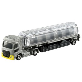 Takara Tomy Tomica Long Type Tomica No.136 UD Trucks Quon Tank Truck Mini Car Toy, Ages 3 and Up