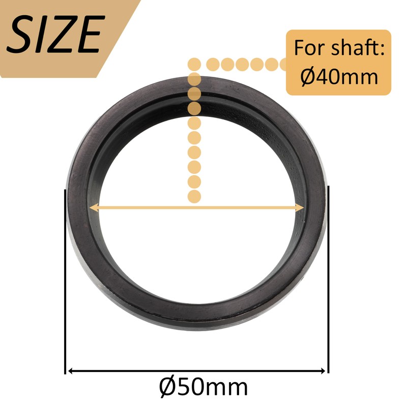 AERZETIX - C77090 - Set of 2 Simple Stripping Seals