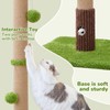 Woochpet 33" Tall Cat Scratching Post for Indoor Cats, Premium