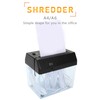 USB Paper Shredder Universal Mini Battery USB Powered Paper Cutting
