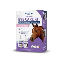Vetericyn Plus Dog and Cat Eye Care | Flush and Soothe Eye Irritations, Dog Tear Stain Cleaner, Safe for All Animals. (Eye Care Kit)