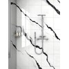 10pcs Marble Peel and Stick Waterproof Shower Wall Panels, Peel