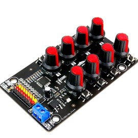 Yahboom Servo Tester, 8 Channel Digital Servo Tester, Current Protection, Current Detection, Robot Development, RC Servo (Servo Tester 8 Chan)
