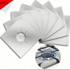 10 Pcs Stove Burner Covers 27 X 27 Cm 0.2mm