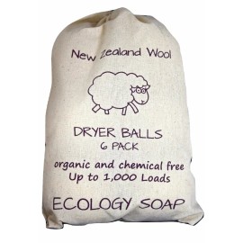 Asian Home Gifts Premium 100% Organic New Zealand Wool Dryer Balls
