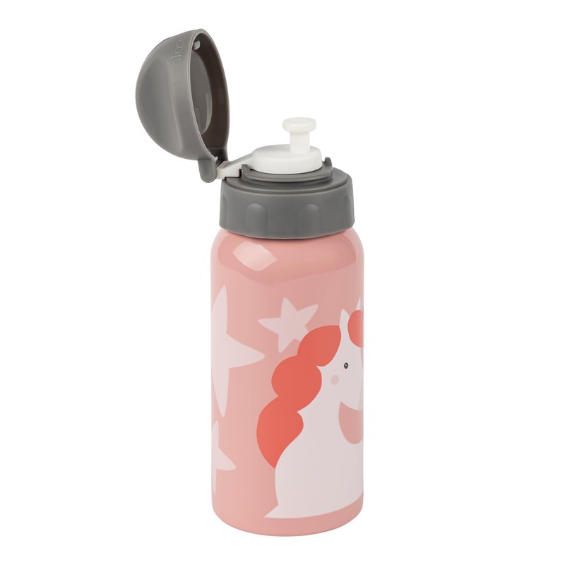 SIGIKID 25381 Stainless Steel Drinking Bottle Unicorn 400 ml Recommended