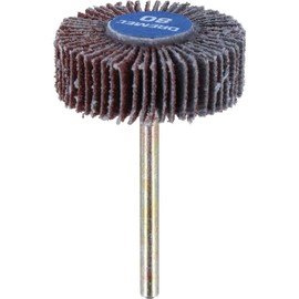 Dremel 2615050232 9.5 mm 80 Grit Flap Wheel - Silver