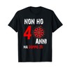 Freccette 40° compleanno regalo divertente freccette Maglietta