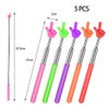Pack of 5 Pointer Stick Extendable Hand Pointer Finger Pointer
