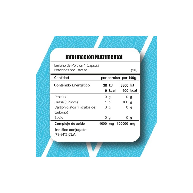 Meta Nutrition Cla Ácido Linoleico Conjugado Alta Pureza Softgels Cápsulas