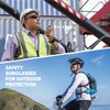 amoolo Tinted Safety Glasses Bulk of 24, Protective Safety Sunglasses,