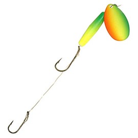 Northland Tackle Float'N Crawler Hauler - 1/Card - 40" Snell-#4 Blade-#4/#6 Hooks - Sunshine