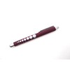 Umed Boeki SM-311BD Lightweight White LED Penlight Rubberized Retractable Switch
