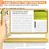 AKKYCVS 5X Full Page Magnifying Glass for Reading, Lightweight Rectangular