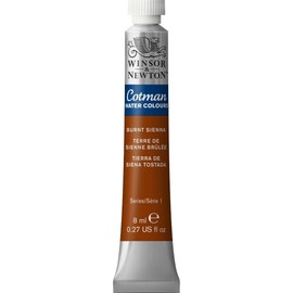 Winsor And Newton Cotman Watercolour Paint Tube - Burnt Sienna