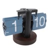 Flip Desk Clock Retro Single Sided Battery Powered Retro Vintage
