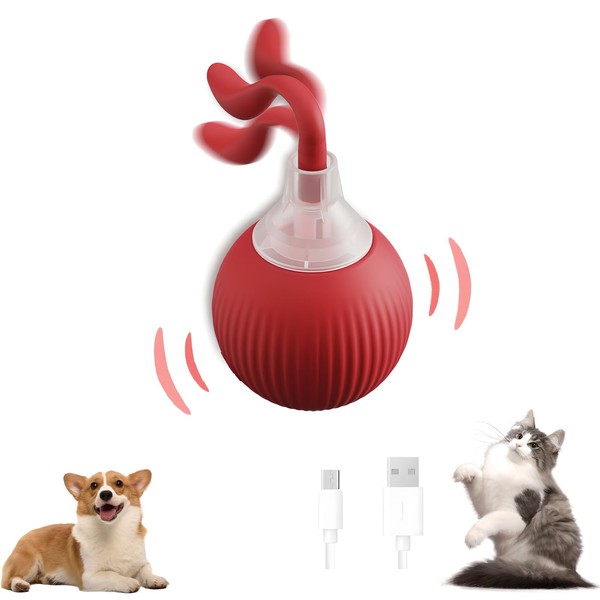 Cat Toy Automatic Cat Ball Rechargeable Rolling Pet Ball 3