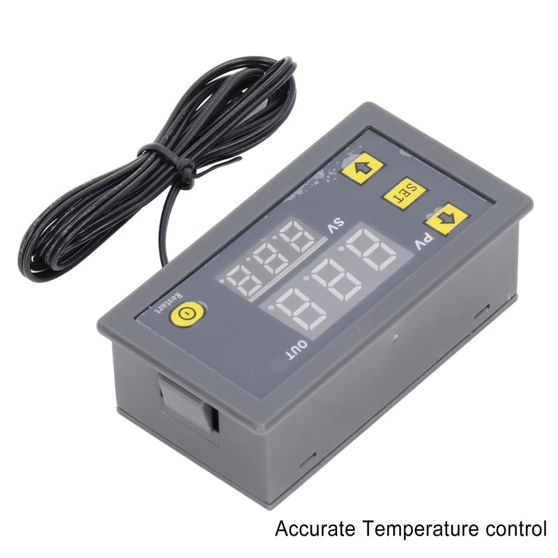 LED Digital Display Temperature Control Module Mini Thermostat for Refrigerator