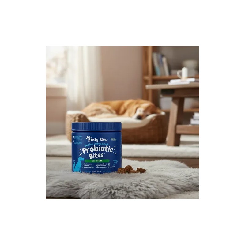 Snack Masticables Probiotico Zesty Paws Para Perros