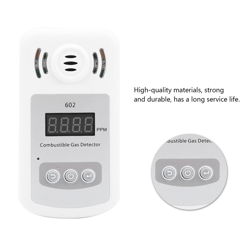 602 Portable Combustible Flammable Gas and Natural Gas Leakage Detector