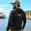 Palmyth Fishing Hoodie for Men Long Sleeve Sun Protection UV