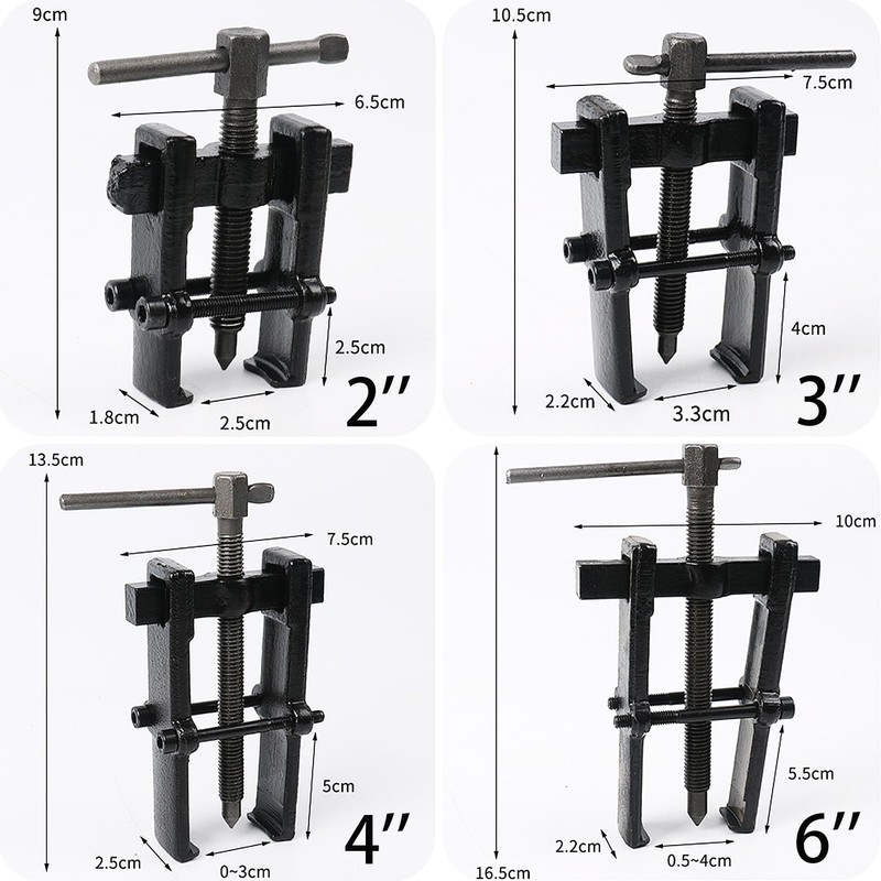 4 pieces ball bearing puller bearing puller 2/3/4/6 inch with