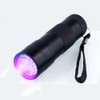 Aolowewin 6 pelotas de golf luminosas con linterna UV (12