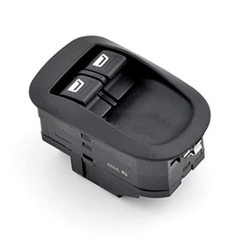 Seintech Electric Window Control Switch - Acrylonitrile Butadiene Styrene - Front Right Driver Side O/S - Compatible fit for Peugeot 306 6554WQ Uk Seller